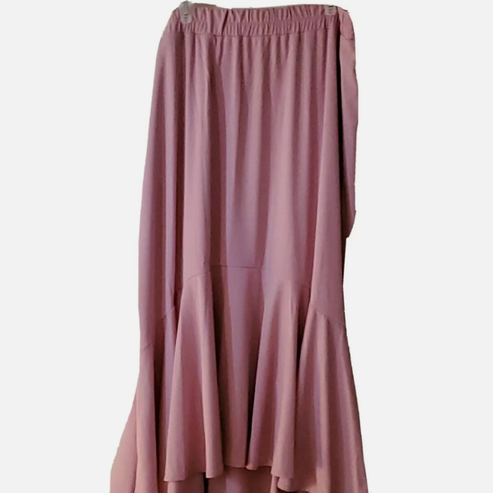 Hi-Lo Plus Size Skirt